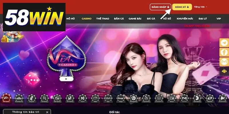 4 lưu ý cần biết trong đăng ký tại 58win